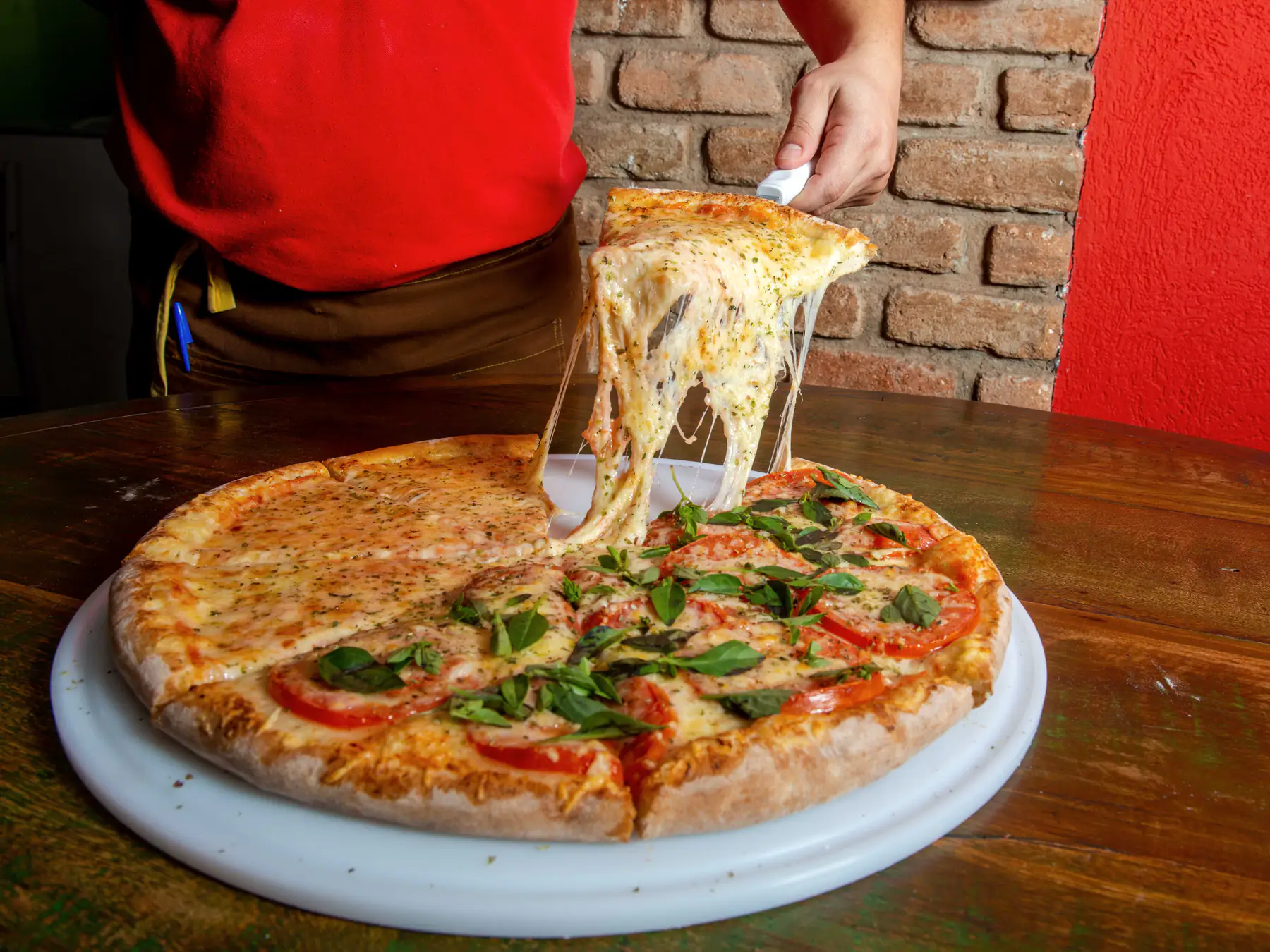 Pizzas no Buzin Gastronomia